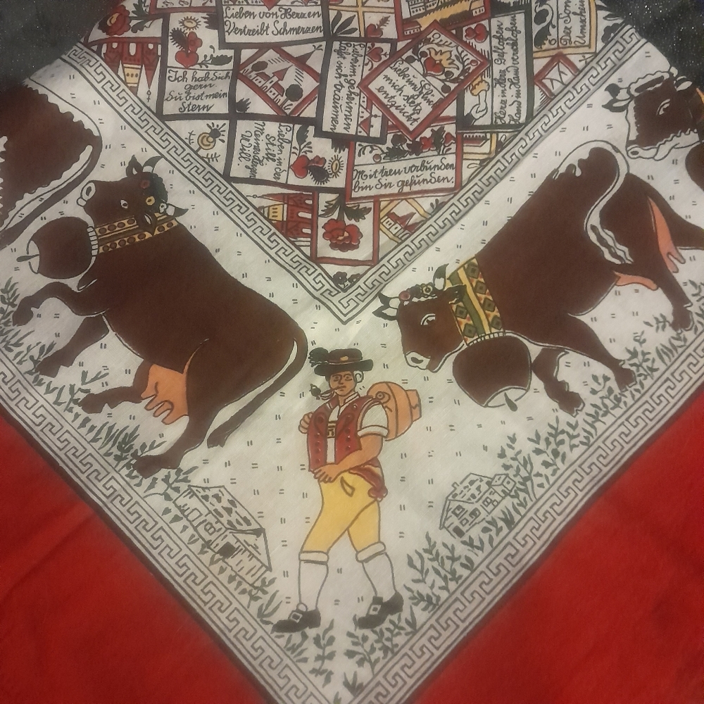 Vintage Handcrafted Scarf